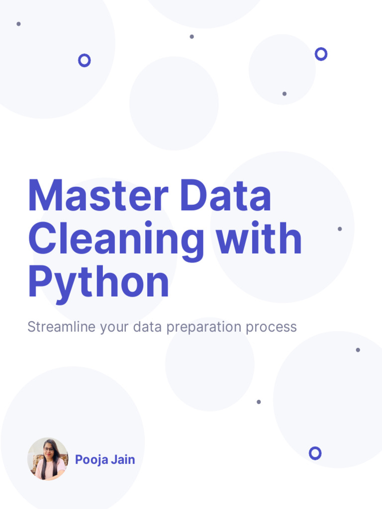 Master Data Cleaning With Python | PDF