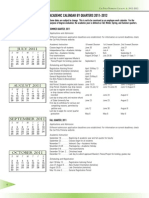 Academic Calendar by Quarters 2011-2012: JUNE 2011 | PDF