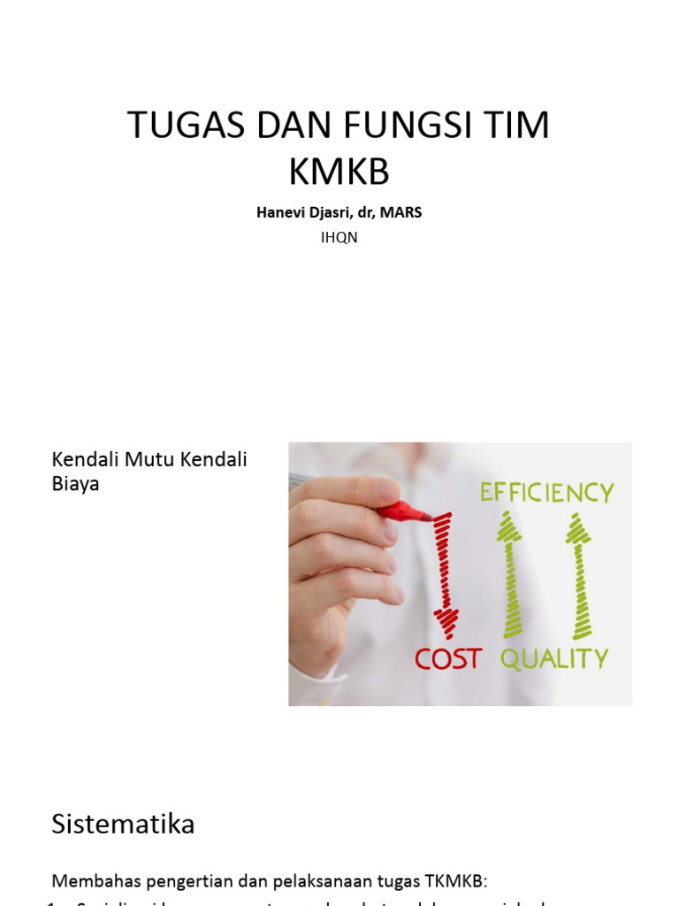 Tugas dan Fungsi Tim KMKB dalam Kesehatan | PDF