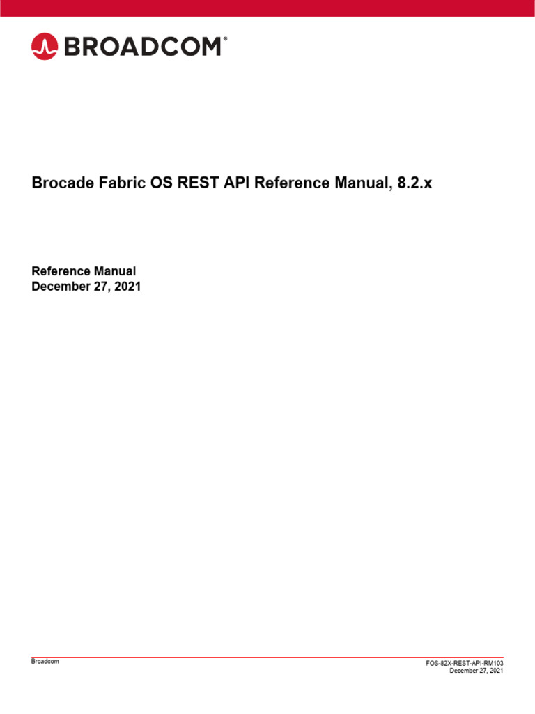 Fos 82x Restapi | PDF | Computer Network | Internet Protocols