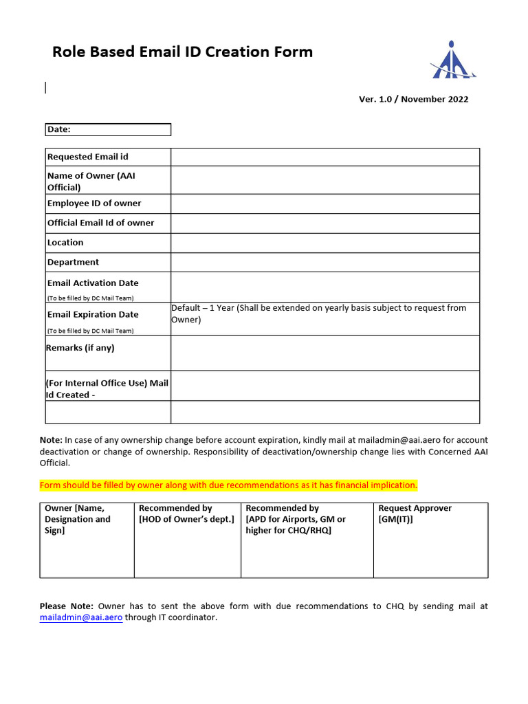 Role Format | PDF