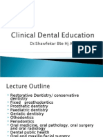 Clinical Dental Education 1