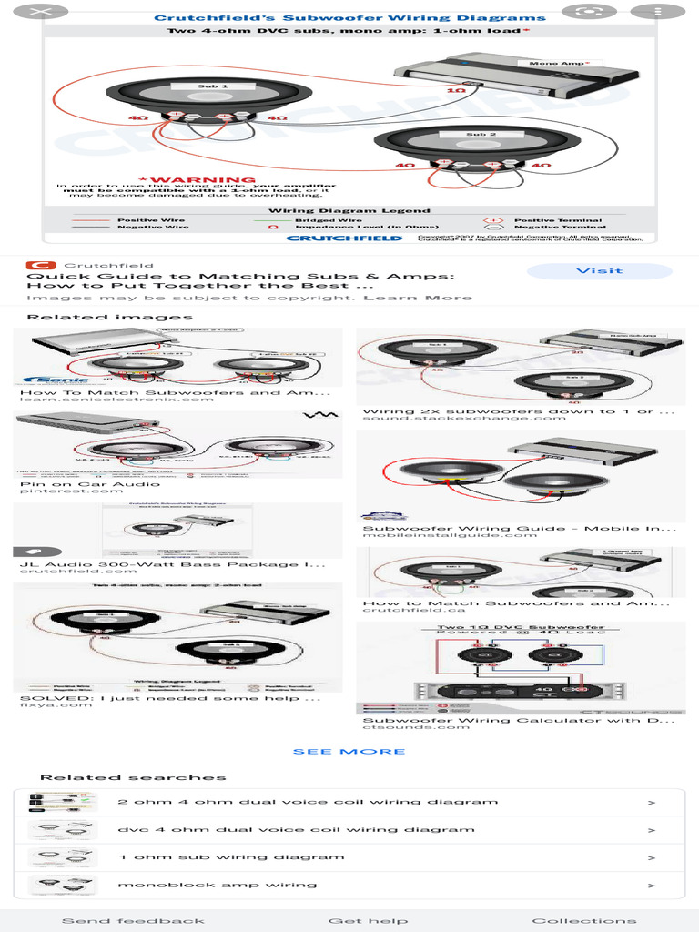 Wiring 2 Subs To Mono Amp - Google Search | PDF