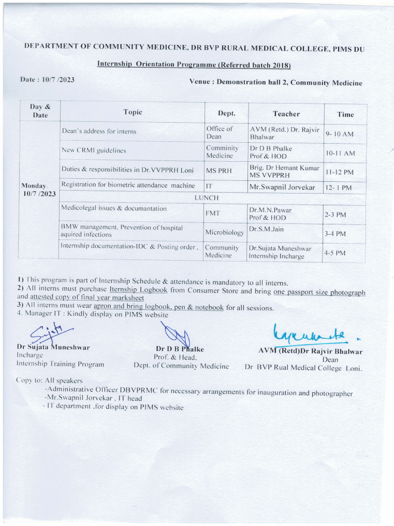 VCSG AMS Login Instructions for Interns | PDF | Medicine