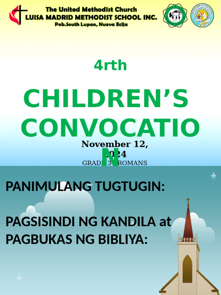 Grade 3 Convocation | PDF