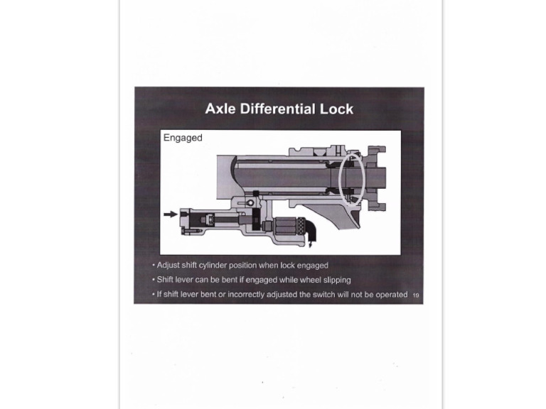 Axle Differential Lock Pdf