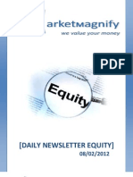 Daily Equity Report 08-02-2012