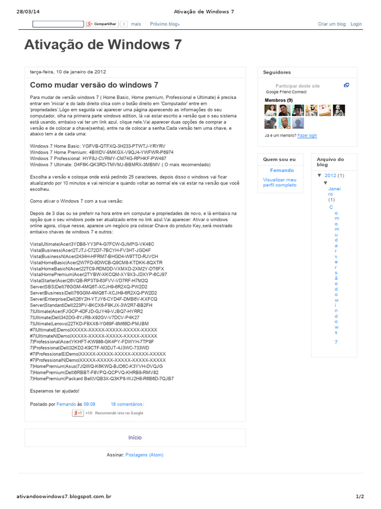 Compartir Internet Windows 7