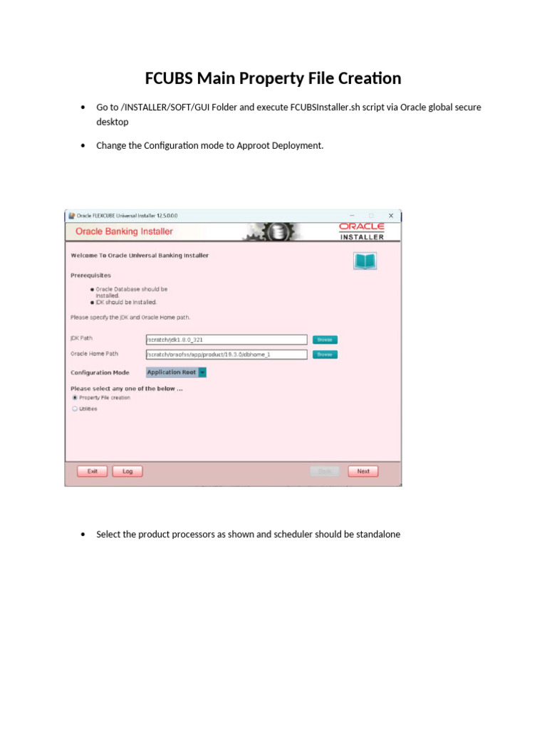 FCUBS Main Property File Setup Guide | PDF | Software Engineering ...