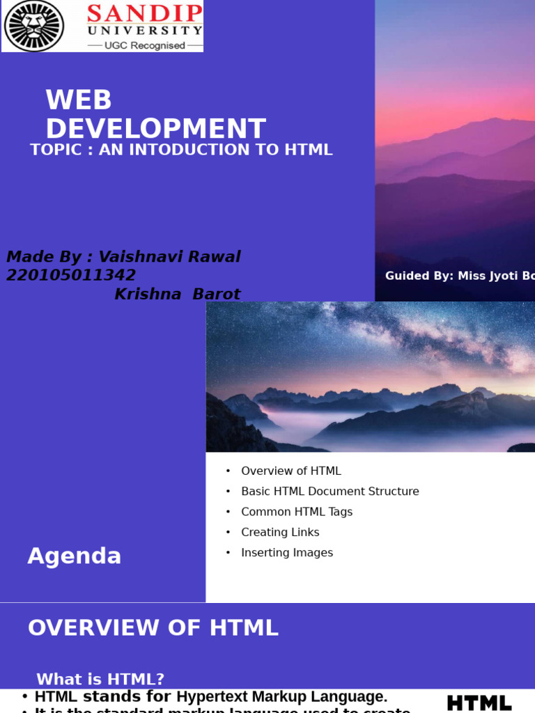 web ppt[1] | PDF | Html | Html Element
