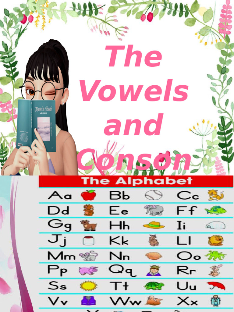 Vowels and Consonants Overview | PDF