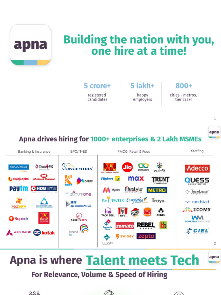 Apna Introductory Deck | PDF | Information Science | Information Technology