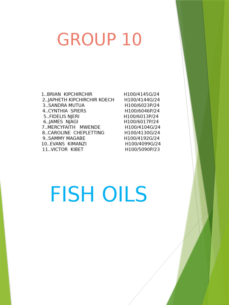 Health Benefits of Fish Oils Explained | PDF | Omega 3 Fatty Acid ...