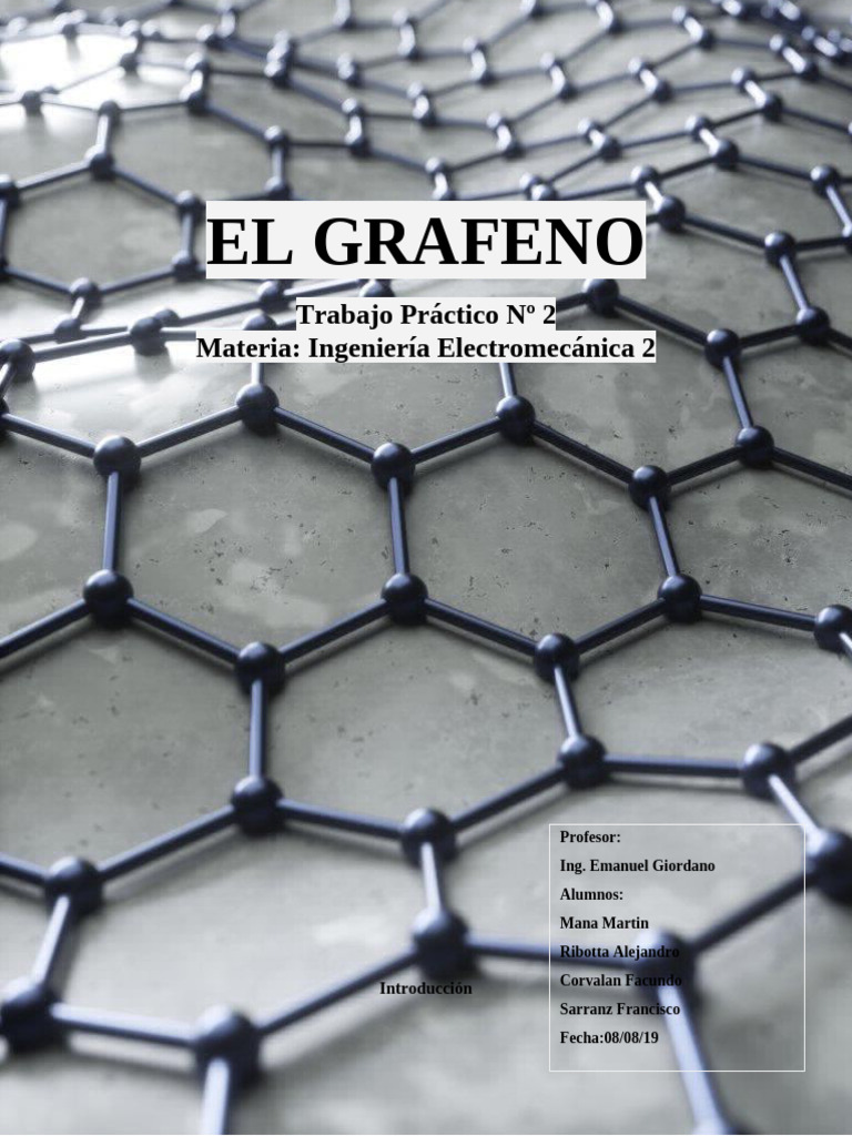 Propiedades y Estructura del Grafeno | PDF | Grafeno | Carbón
