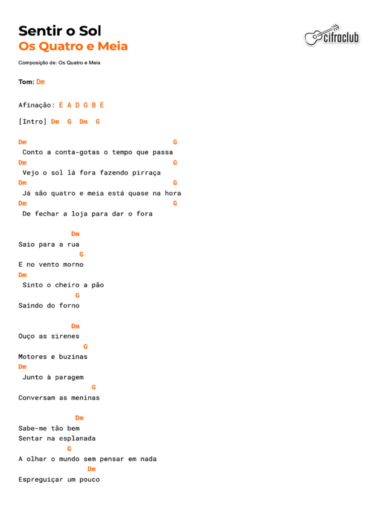 Sentir o Sol | PDF
