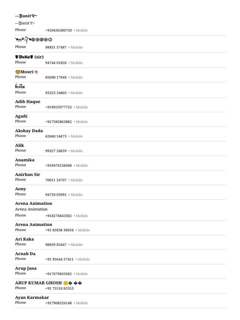 contec-number-list-pdf