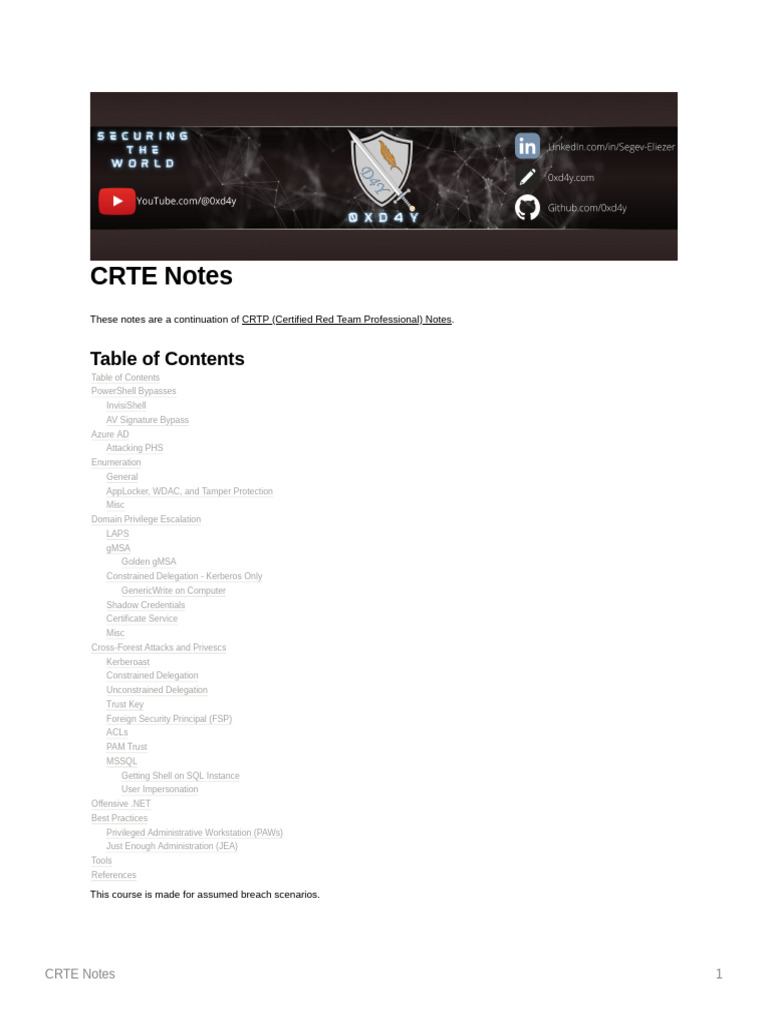 CRTE Notes | PDF | Windows Registry | Password