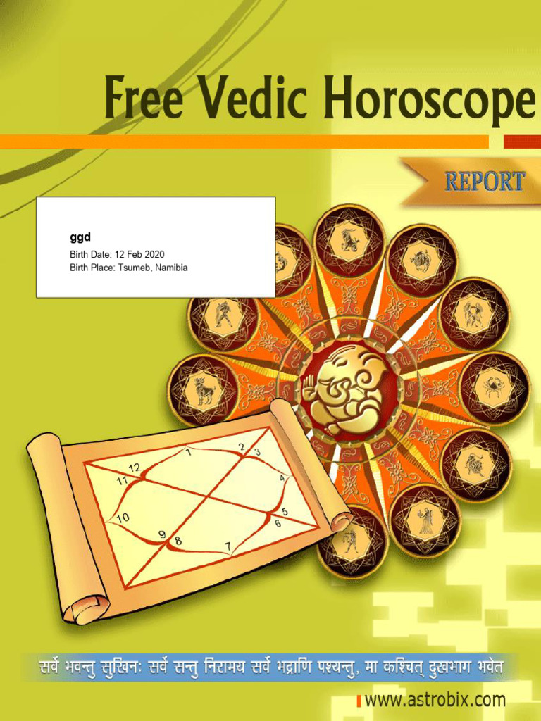 GGD Birth Chart Analysis and Predictions | PDF | Planets In Astrology ...