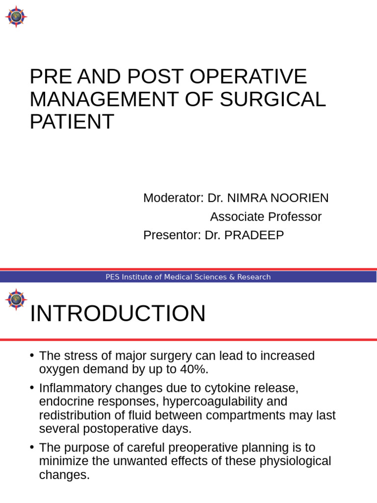 Surgical Patient Management Guide | PDF | Hepatitis | Surgery