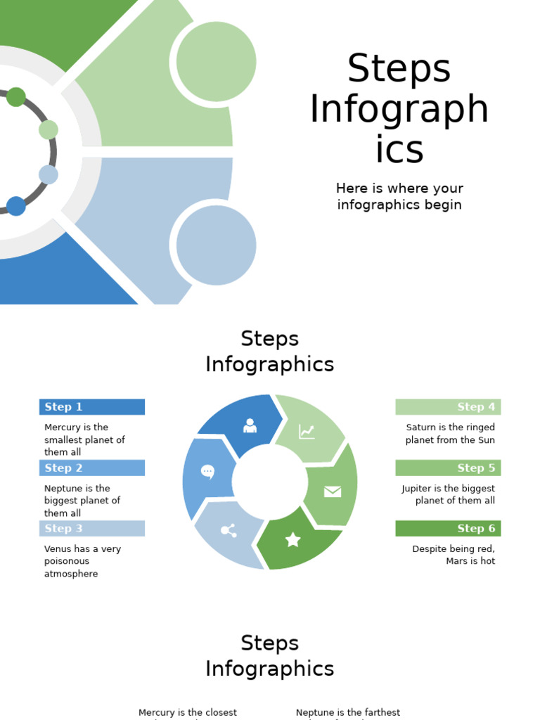 Steps Infographics by Slidesgo | PDF | Planets | Solar System