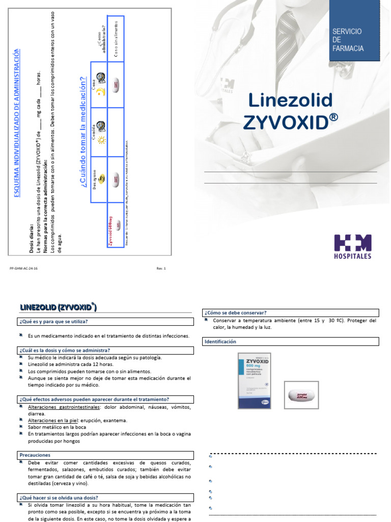24 PP-GHM-AC-24-16 Linezolid | PDF | Medicamentos con receta | Farmacia