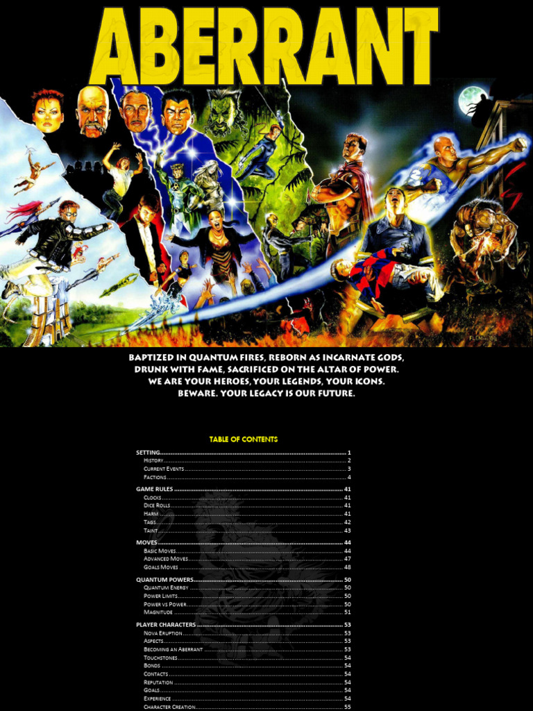 Aberrant - Players | PDF