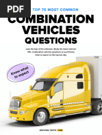 Texas CDL Handbook: Special Requirements | PDF | Truck | Trailer (Vehicle)