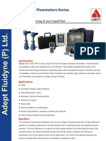 Ultrasonic Flowmeter Series