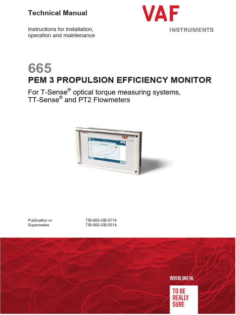 Pem 3 Propulsion Efficiency Monitor - Vaf | PDF | Flow Measurement ...