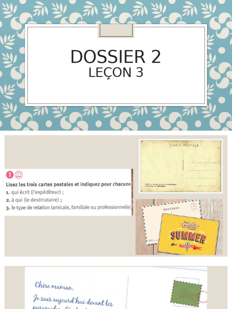 Dossier 2.3 | PDF