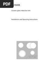 Ceramic Hob Instructions