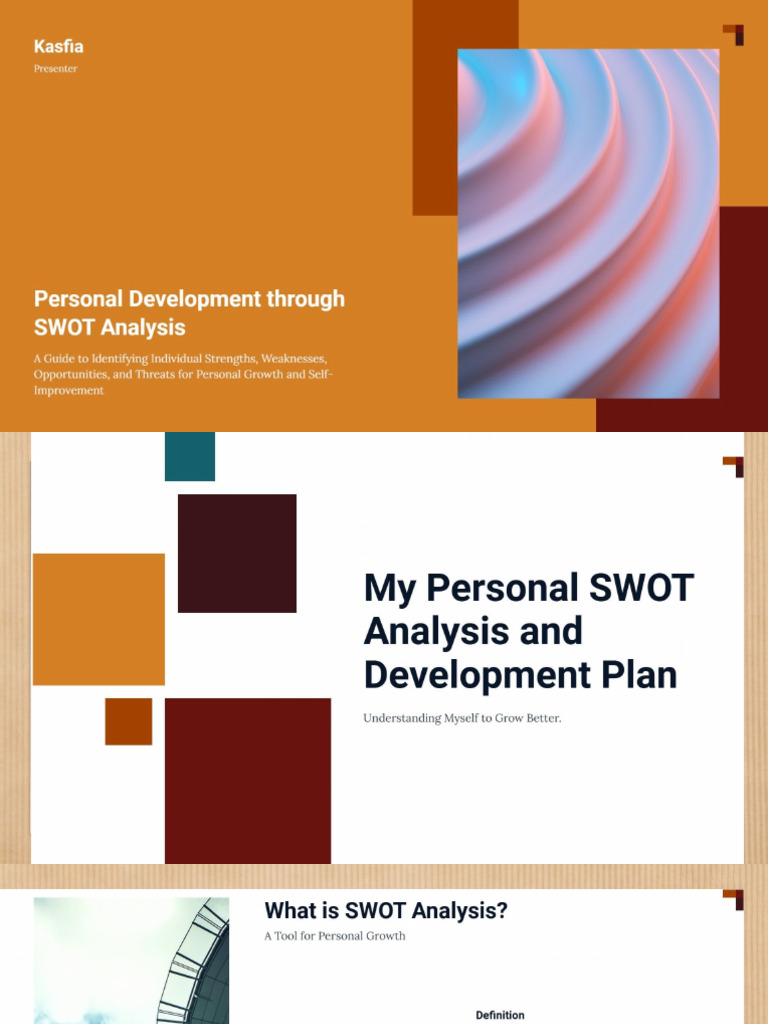 My Personal SWOT Analysis and Development Plan. | PDF
