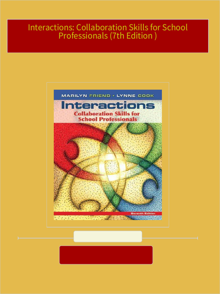 Complete Download Interactions: Collaboration Skills for School ...