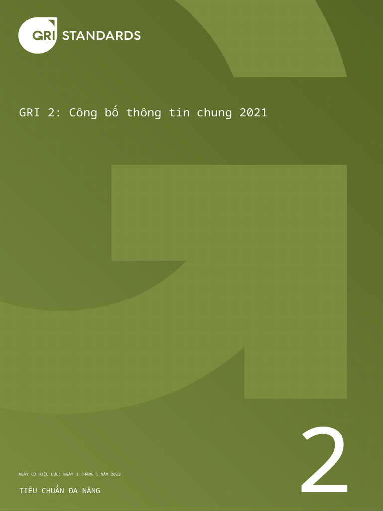 GRI 2 - General Disclosures 2021 | PDF