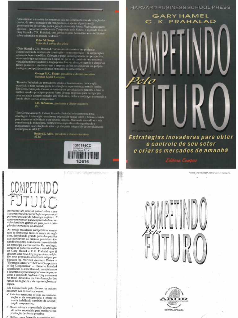 Libro Competing For The Future De Gary Hamel Y C. K. Prahald