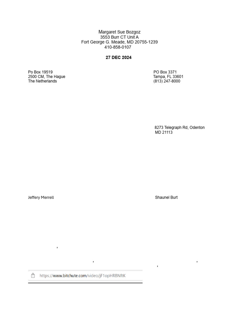 27 Dec 2024 Update as 12:42 added Bradley #39 s fake Criminal Kangaroo