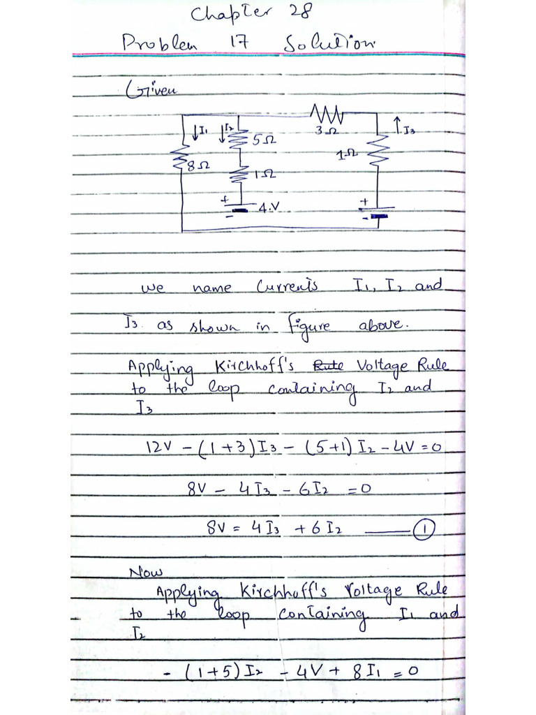 CH.28, Problem 17 Solution | PDF