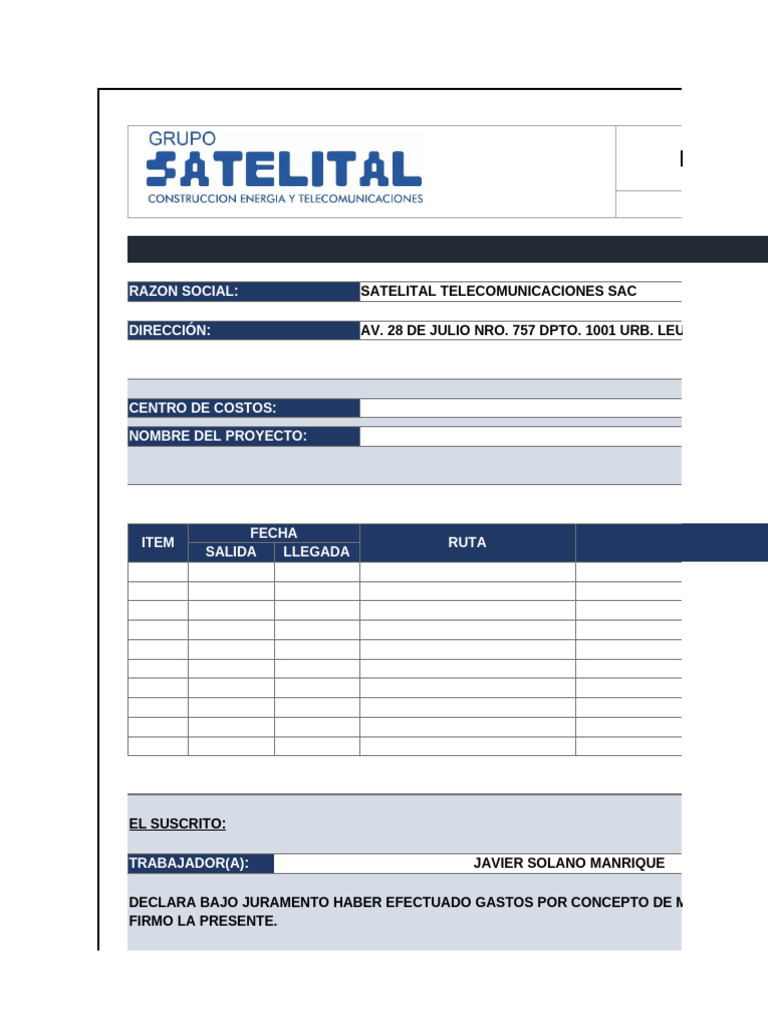 Formato Contfin 002 - Movilidad | PDF