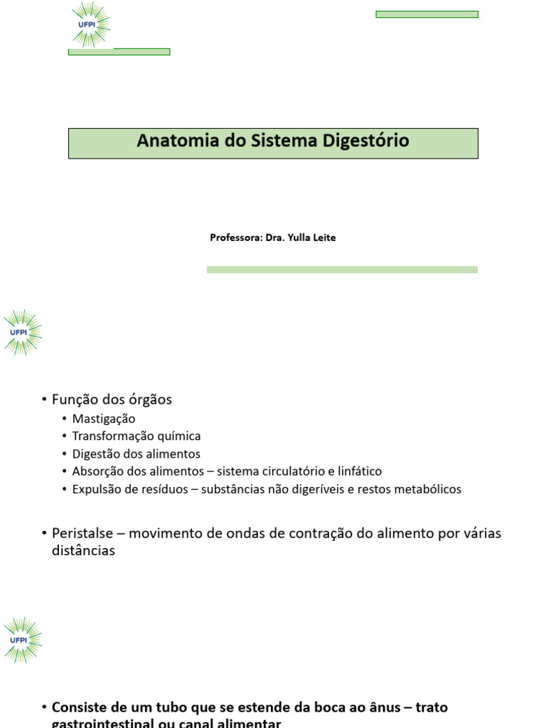 Sistema Digest%C3%B3rio | PDF | Fígado | Intestino delgado