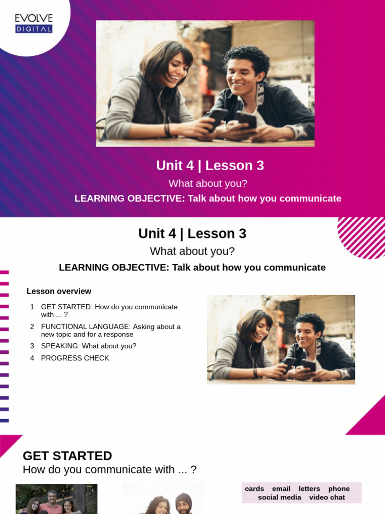 Evolve Dig TC in L1 U04 l03 Lesson | PDF | World Wide Web | Internet & Web