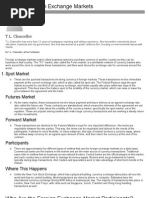 Types of Foreign Exchange Markets