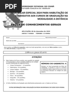 Provas do Vestibular Solidário Unisuam | PDF | Artes Linguísticas e ...