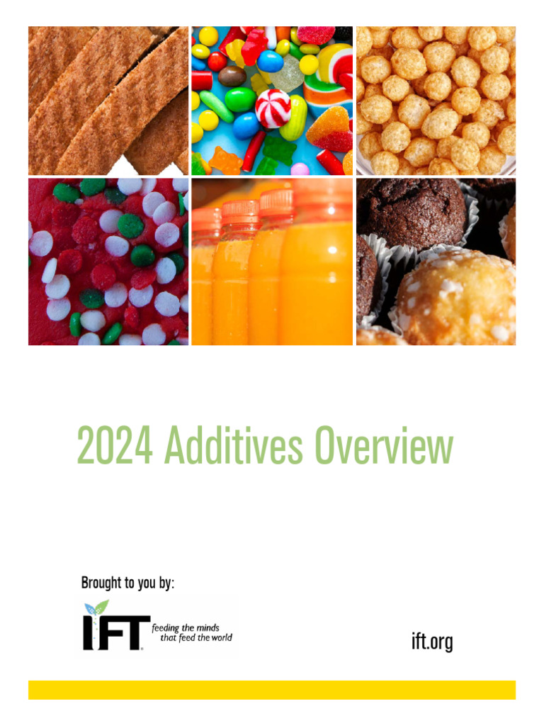 2024 Food Additives Regulatory Update | PDF
