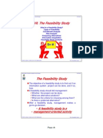 VII. The Feasibility Study