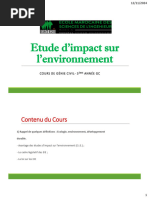 Étude d'Impact Environnemental EIE | PDF | Environnement naturel ...