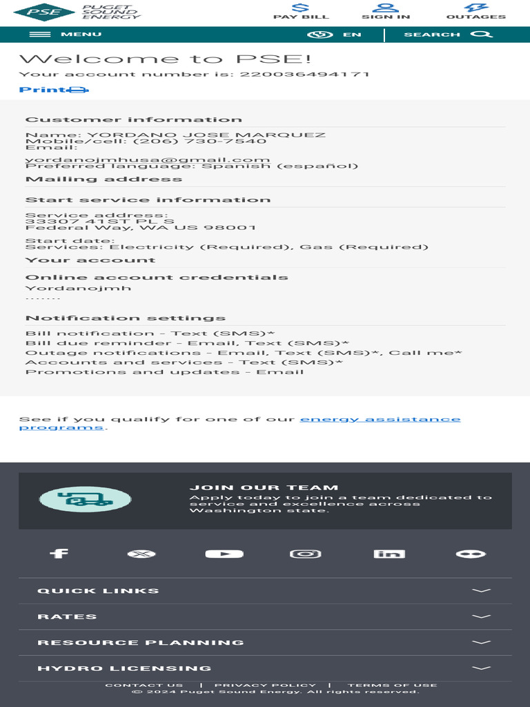 Enstart Stop Movestart Service Confirmation | PDF