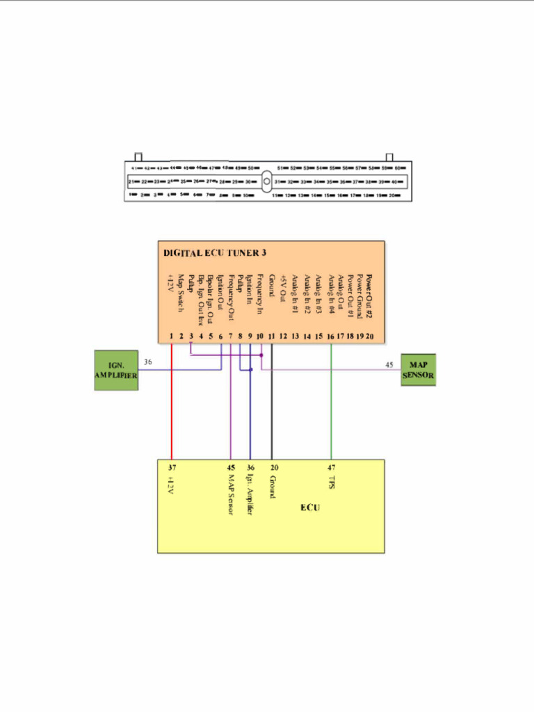 Ford To DET3 Wiring Diagram | PDF