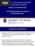 University of Ghana PowerPoint Guide | PDF
