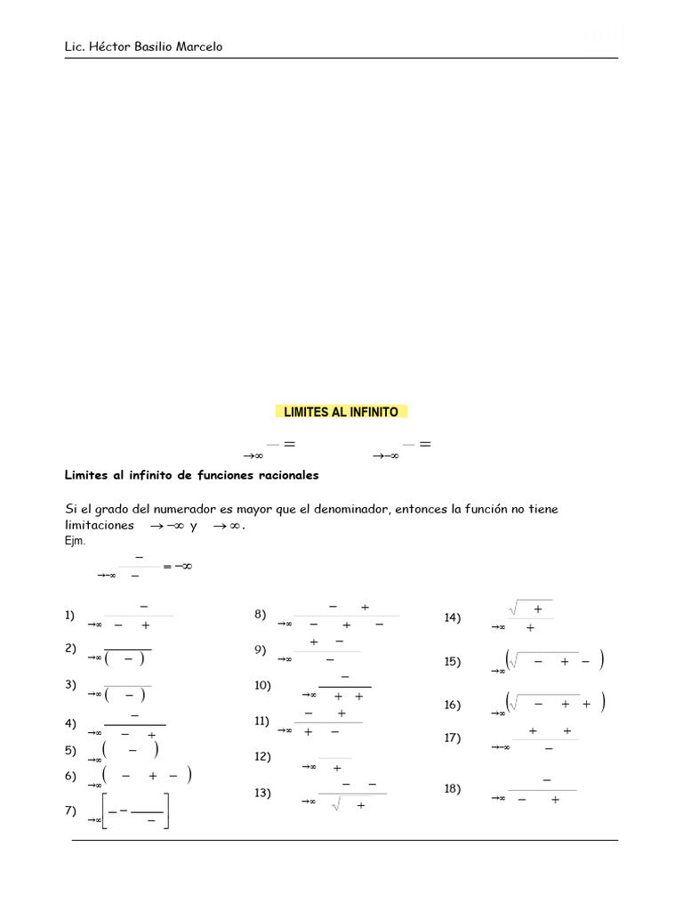 Limites numeracion del 1 52 pdf matem ticas