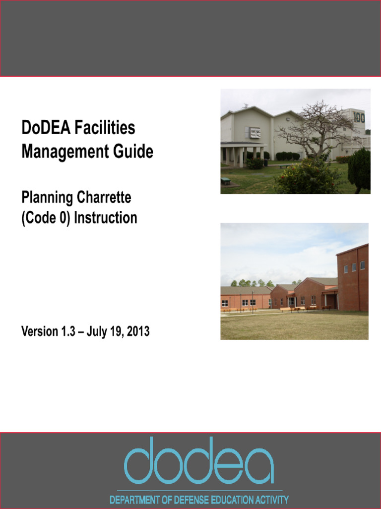 DoDEA Planning Charrette Guide | PDF | United States Army Corps Of ...